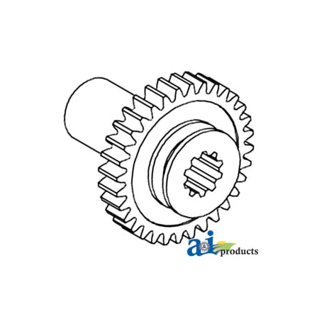 A & I Products Gear, PTO Driven 6.3" x6.3" x4.7" A-182090M1